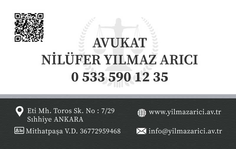 Hukuk Bürosu Kartvizit Tasarımı